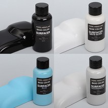 모모델링 락카 도료 대용량 서페이서, SC-07 옐로우 서페이서＋투약병