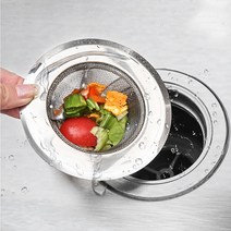 미세 특대 싱크대 배수구 거름망 음식물쓰레기 필터