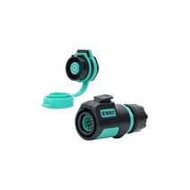 kway k16 방수 와이어 케이블 항공 커넥터 어댑터 m16 빠른 잠금 2 3 4 5 7 8 9 핀 산업용 전원 전기 태양 전지 패널, 9핀