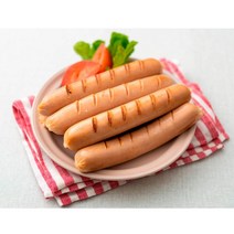 도나우 숯불갈비향 소시지 1kg / 청양고추소시지 옥수수콘소시지 냉동소세지 캠핑용 핫도그용, 도나우]청양고추소시지 1kg, 1개