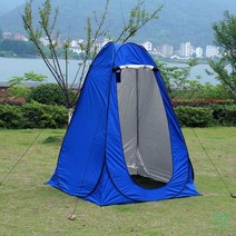이동식 샤워텐트 190CM 블루 간이화장실텐트 캠핑샤워부스
