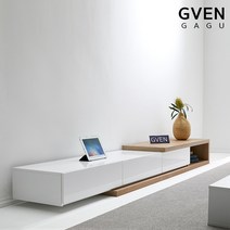 GVEN 지벤 아비드 거실장, 블랙오크