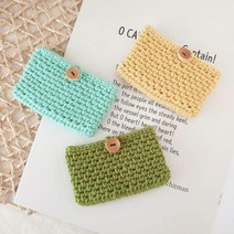 트리플 카드지갑 만들기 DIY키트 뜨개질 DIY 패키지, 247, 1개