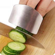 야채절단기 스테인레스 스틸 주방 보호대 손가락 손 컷 야채 과일 안전 도구 요리 칼 저녁 식사 접시 그릇, 한개옵션0