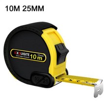 강철 테이프 측정 개폐식 3M 5M 7.5M 10M 두꺼운 자동 잠금 목공 도구 정확한 명확한 미터법 테이프 눈금자, CHINA, 10M 25MM