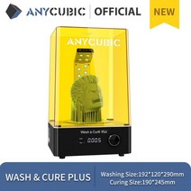 3d프린터 3d프린터기 ANYCUBIC-워시 & 큐어 플러스 세척 경화 2 인 1 기계 Mars Pro Photon Mono X LCD 3D 프린터 인쇄 모델, 워시 플러스