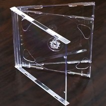 CD케이스 10mm 쥬얼 20장50장 시디케이스, 2CD쥬얼케이스(투명)-50장