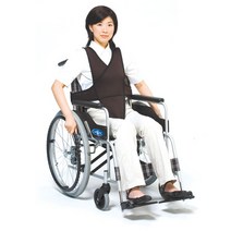 휠체어 안전벨트 OM-WB01M 휠체어 고정벨트 휠체어벨트, 사이즈 M, 1개