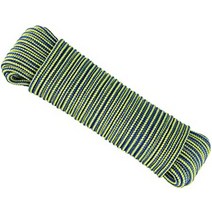 유도로프 pp로프 등산용 폴리프로필렌 솔리드 꼰 폴리 다양한 용도 깃발줄 빨랫줄 캠핑, 옐로우블루