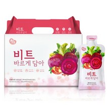 참든 유기가공인증 HACCP 유기농비트즙 100ml 30포-비트바르게, 상세설명 참조, 없음