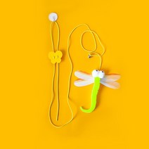 고양이 부착형 부착형 책상 천장 장난감, 1개, 블루