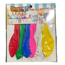 브레드이발소 풍선캔디 색칠놀이[6개입] x 4개