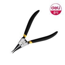 델리 공구 스냅링 플라이어(외경 ᅳ자 벌림) 7인치 EDL0342, 단품, 1개