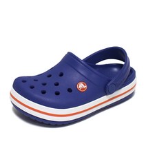 크록스 키즈 크록밴드 클로그 K 셀루리안블루 아동 주니어 샌들 슬리퍼 아동화 신발 204537-4O5