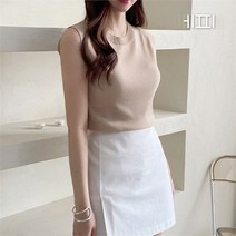 [에피소드블랑] 여성 캐주얼 라운드 나시 민소매 6color