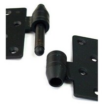 한옥문 우측 23x63x14mm 블랙 숨은경첩 옛날장식 문틀