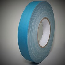 테스크 무광 면테이프 개퍼테이프 GAFFERS TAPE 25MM X 55M MATT SKY BLUE, 1개