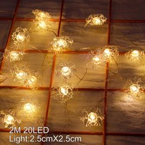Santa Claus Snowman LED String Fairy Lights Garland Christmas Decorations for Home Holiday Lighting, 04 Fairy Lights4