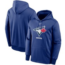 [미국정품] 나이키 MLB 토론토 블루제이스 로고 Therma Performance Pullover Hoodie - Royal 650053