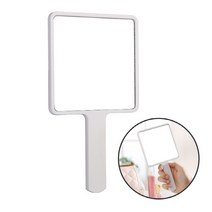 사각손거울 화이트 화장품가게거울 화장거울