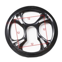 48T 12cm MTB 자전거 크랭크셋 체인 휠 커버 가드 보호대 사이클 부품 보호, 01 G4FA0 48