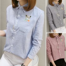joyce shop 조이스셔츠 여성남방 여성셔츠 체크남방 롱남방 롱셔츠