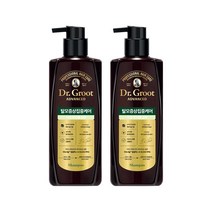 닥터그루트 지성두피용 샴푸, 2개, 400ml