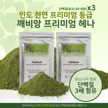 깨비앙 미용실 천연 헤나 새치커버 셀프 염색약, 오렌지