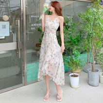 휴가철원피스 리조트룩 여름 피서원피스 수입