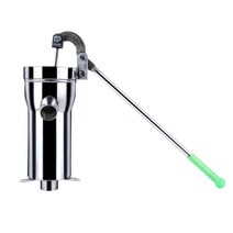 재래식 수동 펌프 워터 우물 양수기 옛날 정원 연못, 14.펌프+ 4 슈퍼 가죽 + 58 브래킷