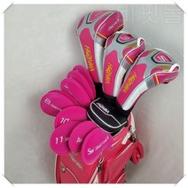 여성 골프 클럽 혼마 베레스 S-06 골프 세트 혼마 베레스 풀 세트 드라이버 + 페어웨이 우드 + 아이언 + 퍼터 L 샤프트 (헤드 커버 포함)