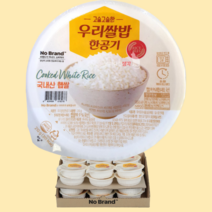 노브랜드 햇반 210g 24개 우리쌀밥 한공기 한박스 6개x4개