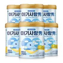 뉴 아기사랑 수 어드밴스 분유 1단계 750g, 6개