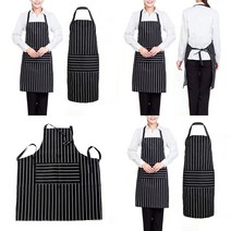 줄무늬 주방용 앞치마 비닐앞치마 시원한앞치마 휴대용앞치마 비닐가운 어린이집여름앞치마 어린이집주방