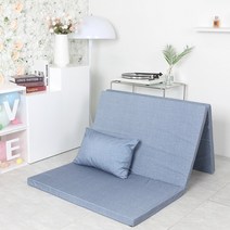 엔젤홈스 3단 5단 접이식매트리스 간이침구, 5단매트(대), 퍼플(마이크로화이바)