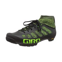 Giro 지로제국 VR70 니트 남성 사이클링 슈즈, Lime/Black, 6.5