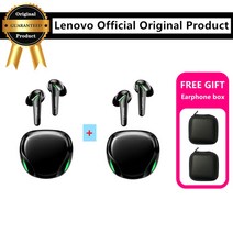새로운 오리지널 lenovo tws 이어폰 무선 블루투스 헤드폰 스포츠 게임 헤드셋 듀얼 스테레오 하이파이 베이스 이어 버드 xt92, 협력사, xt92black2box2