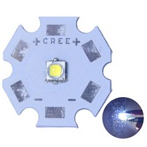 UV랜턴 라이트 레진 젤네일램프 젤램프 UV램프 Cree XPG2 LED 손전등 전구용 콜드 화이트 6500K 뉴트럴 4500k 15W, 8.Cold White 6500k  With 16MM