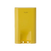 센스큐 5중 냄새 차단 올케이 스탠드형 기저귀 휴지통 29L, 레몬 옐로우, 1개