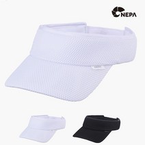 네파 NC송파점 공용 2컬러 스포츠 활동 및 일상에서도 활용도가 우수한 EBORA 에보라 썬바이저 모자 SPH, WHITE(100) ##