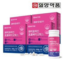 일양약품 와이오리진 프로바이오틱스 질유래유산균 30캡슐, 4박스