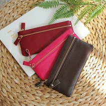 [모비딕컴퍼니] 학생가방 천연가죽지갑 반짝이지갑 여성클러치백 숄더백 데일리지갑 phiao