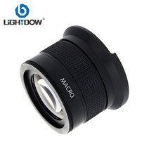 52mm 0.35x 초광각 어안 피쉬아이 마이크로 투인원 추가 렌즈 니콘 캐논 소니 후지