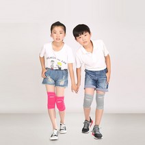자전거 인라인 줄넘기 스케이트보드 5세 7세 8세 9세 10세 초등생 무릎보호대 어린이 주니어 아동 스턴트스쿠터 롱보드보호대 등산 아대형 무릎보호대 키즈보호대 1+1 2개, 핑크S+핑크M