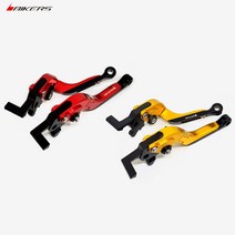 바이커즈 BIKERS 오토바이 바이크 혼다 PCX125 21-23 CBS 폴딩 조절식 브레이크레버, 레드 2개 1세트