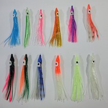 KS컴퍼니 꼴뚜기벌크 DIY 실속형 자작용채비 대구 갈치 우럭, 펄야광(야광) 20개입