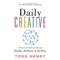 (영문도서) Daily Creative: A Practical Guide for Staying Prolific Brilliant and Healthy Paperback, Simple Truths, English, 9781728256641
