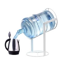 생수통 받침대 스탠드 선반 홀더 걸이 공사현장 랙, 데스크탑 강철 프레임