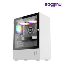 시소몰 게이밍 라이젠5 조립PC R502 (라이젠5 3600/DDR4 16GB/512GB/GTX1630) 배틀그라운드/롤/피파 게임PC, R5-N06