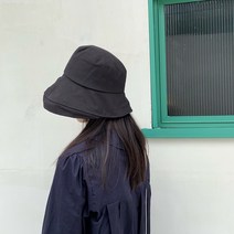 KORELAN 한국어 버전 패션 와이드 처마 어부 모자 캐주얼 차양 복고 모자 여학생 쇼핑 캐주얼 모자 여류KORELAN